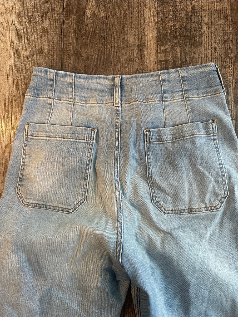 Anthropology Maeve The Colette Crop High Waist Wide Leg Jeans - Picture 8 of 11